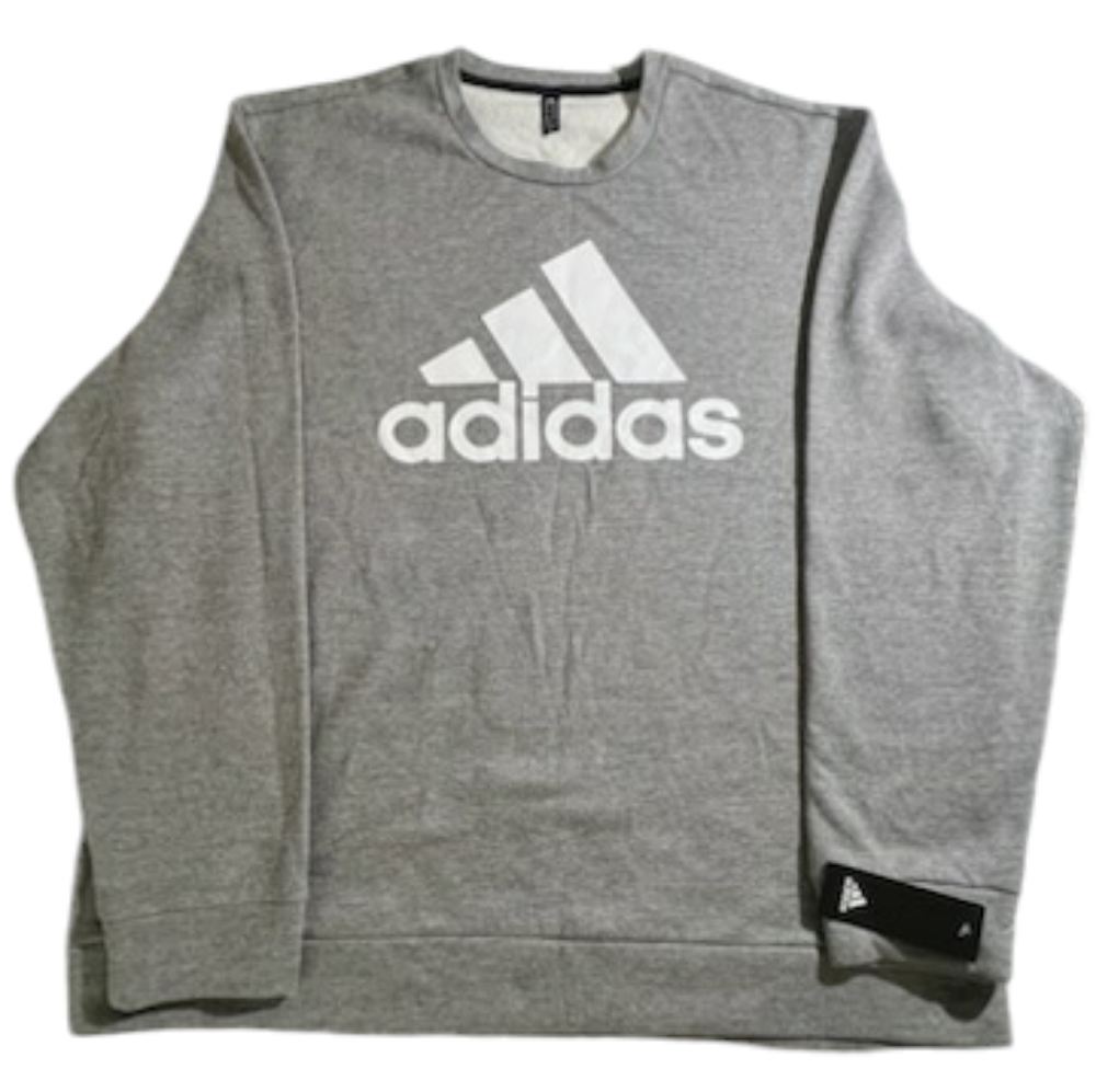 adidas Men's Essentials Fleece Big Logo Sweatshirt - Picture 4 of 6